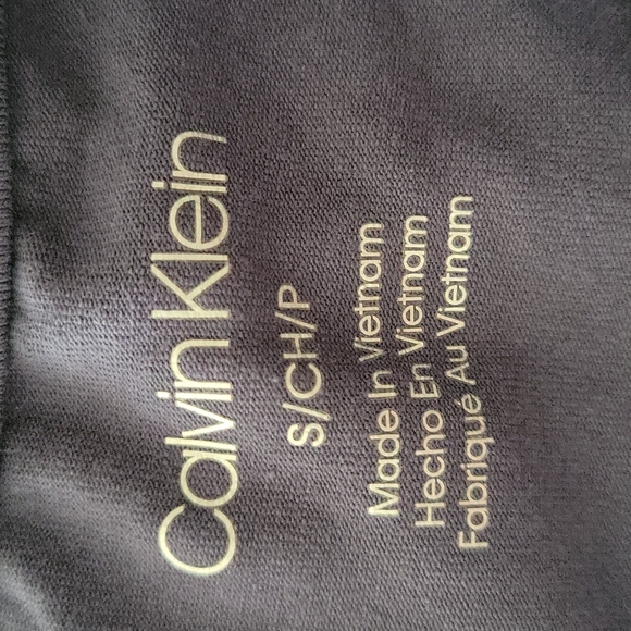 Calvin Klein Blue and Silver Top - Picture 5 of 5